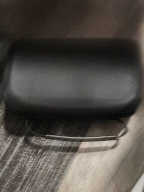 Men's 4.5" X 9" Black Travel Case - Minimal Carry Pouch